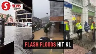 KL waterlogged: Flash floods swamp major streets