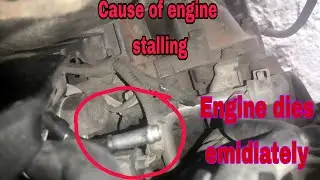 Toyota repair engine start and dies  immediately (easy fix)