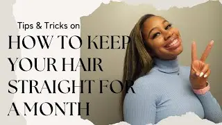 How I Avoid Heat Damage While Keeping My Hair Straight for 30 Days