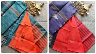 Bright Color Combos in Handloom Banana Silk Saree||Vaalai Pattu Saree||Pranavee Collections