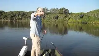 Guana Lake, Florida Fishing For Seatrout, Redfish: Jim Anderson & Bob McNally