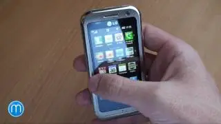 LG KM900 Arena (konstrukce)