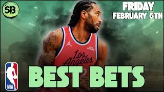 5 NBA Player Props for Today + Slate Breakdown | Picks & Best Bets | Friday Feb 6th