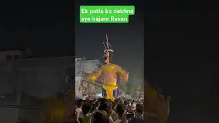 Dashara ##ravan## putla## video# haryana##viral #video#