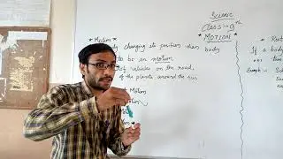 MOTION class 9 science easy learning by nitin sir pgis barwaha activity based.