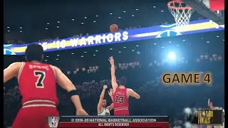 NBA2K20 -  96 BULLS vs 17 GSW GAME 4 The Finals Simulation