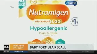 FDA reporting another infant formula recall