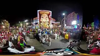 Khairathabad Ganesh 2019 in Virtual Reality VR 360 degrees
