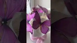 Букет из бабочек #букетназаказ #diy #букет #butterfly #love #flowers #букетизсухоцветов #handmade