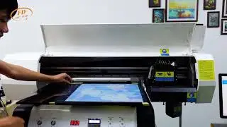 how to print undercolor on trasparent/ clear plastic PET film by 30*40cm A3 small size uv printer