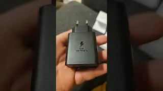 #unboxing #45W #PD #power #adapter #samsung. Compact design, USB-C. 5A/1.8m