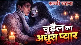 चुड़ैल का अधूरा प्यार | Hindi horror stories | real stories | animation | ghost love | scary | hindi