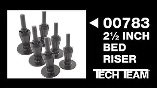 Tech Team's #00783 2&frac12;&rdquo; Bed Risers