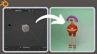 Convert the Default Cube into a Stylized 
