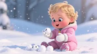 Magical Baby Snow Day ❄️✨ Fun Winter Learning Song for Kids Toddlers Preschool ABC 123
