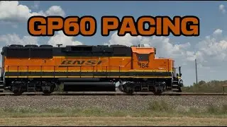 Pacing a BNSF GP60
