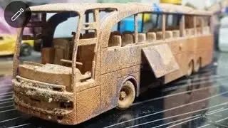 Restore Old abandoned mercedese Benz Bus model - Bus restoration