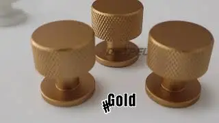 A Simple Fashion Aluminum Cabinet Drawer Knurled Knob