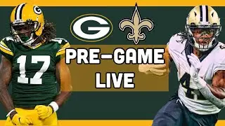 Packers vs Saints - PreGame Live
