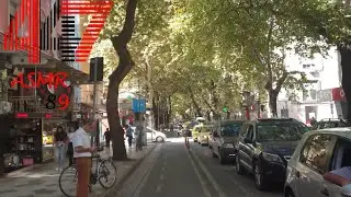 Myslym Shyri Street, Tirana Albania POV [ASMR 89] (Full HD 60fps)
