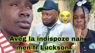 Fr Luckson fe av&egrave;k la paka kenbe dlo nan jel 😭😭😭😭😭😭