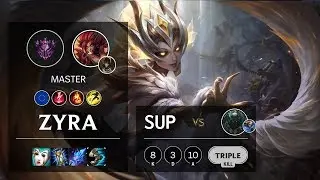 Zyra Support vs Pyke - EUW Master Patch 10.12