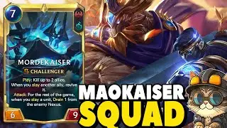 MAOKAISER MILLING SQUAD IS RIDICULOUS! - Maokai & Mordekaiser Mill Deck - Legends of Runeterra