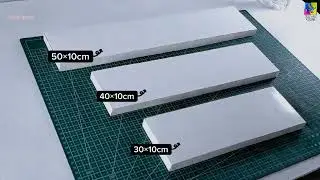 DIY Minimalist Wall Shelf Turn Recycled Cardboard into Chic Home Decor_R
