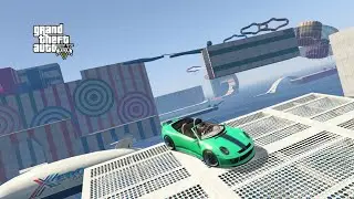 Porsche 911 Rainbow Parkour (Masker_17) 🇨🇵