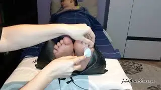 ASMR Super relaxing Tingly Foot Massage