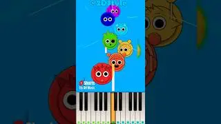 Flying Sprunki Create Rainbow Colors @2Dstyle - Piano Tutorial