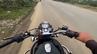 Just another day with my  kala ghoda (bullet)🚀☠️