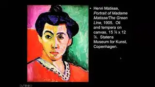 Art 123 Lecture 6 New Century or Art 122 Lecture 16 Fauvism
