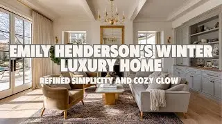 Emily Henderson’s Winter Luxury Home  Refined Simplicity and Cozy Glow