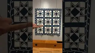 October 2, 2025 Three different versions of 8 pointed star quilts