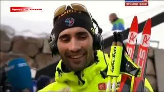 БИАТЛОН 14.02.2015 МУЖЧИНЫ СПРИНТ КУБОК МИРА 2014 15 Biathlon Men's Sprint СМОТРЕТЬ БИАТЛО