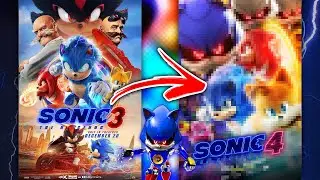 [RareGalaxy5] Making A Custom Sonic Movie 4 Poster! #19