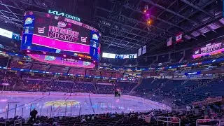 My First ECHL Game (Orlando SolarBears) - Flying to Orlando Sanford - Experiencing Downtown Orlando