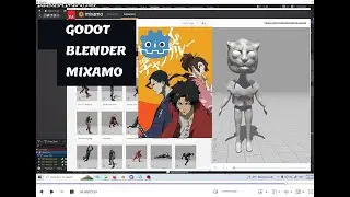 Godot and Blender Mixamo Addon