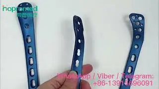 Surgical Orthopedic Implant Large Fragment Bone Plates Titanium Plate