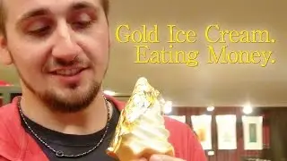 GOLD ICE CREAM?!?! Hakuichi's Gold Leaf Products in Japan