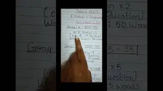Question pattern of SEC1 paper of CU #geography #geographyhonours #SEC #calcuttauniversity #shorts