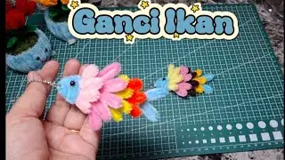 DIY MAKE A FISH KEYCHAIN ​​FROM FUR WIRE #keychain #furwire