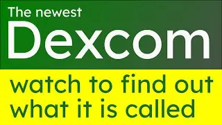 Dexcom gave me their newest CGM model to try out. Here is my review.