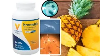 Pineapple enzyme BROMELAIN, take this for EYE FLOATERS