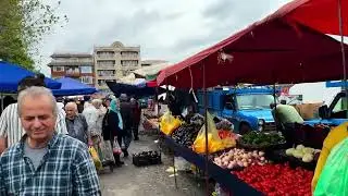 Walking Through Nowshahr Tuesday Bazaar | Real Local Market Experience in Northern Iran | ASMR Vlog