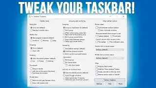 How to Apply Custom Tweaks to Your Windows Taskbar