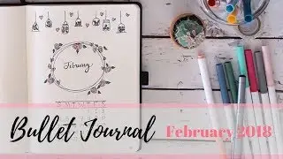 February 2018 BUJO Beginners (New Dingbats Bullet Journal)