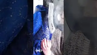 Sewing and installing the lace sleeves