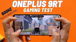 Oneplus 9RT Gaming Test BGMI Test with FPS Meter 🔥 Heating, Gyro & Battery Drain | SANHOK HOTDROP🔥